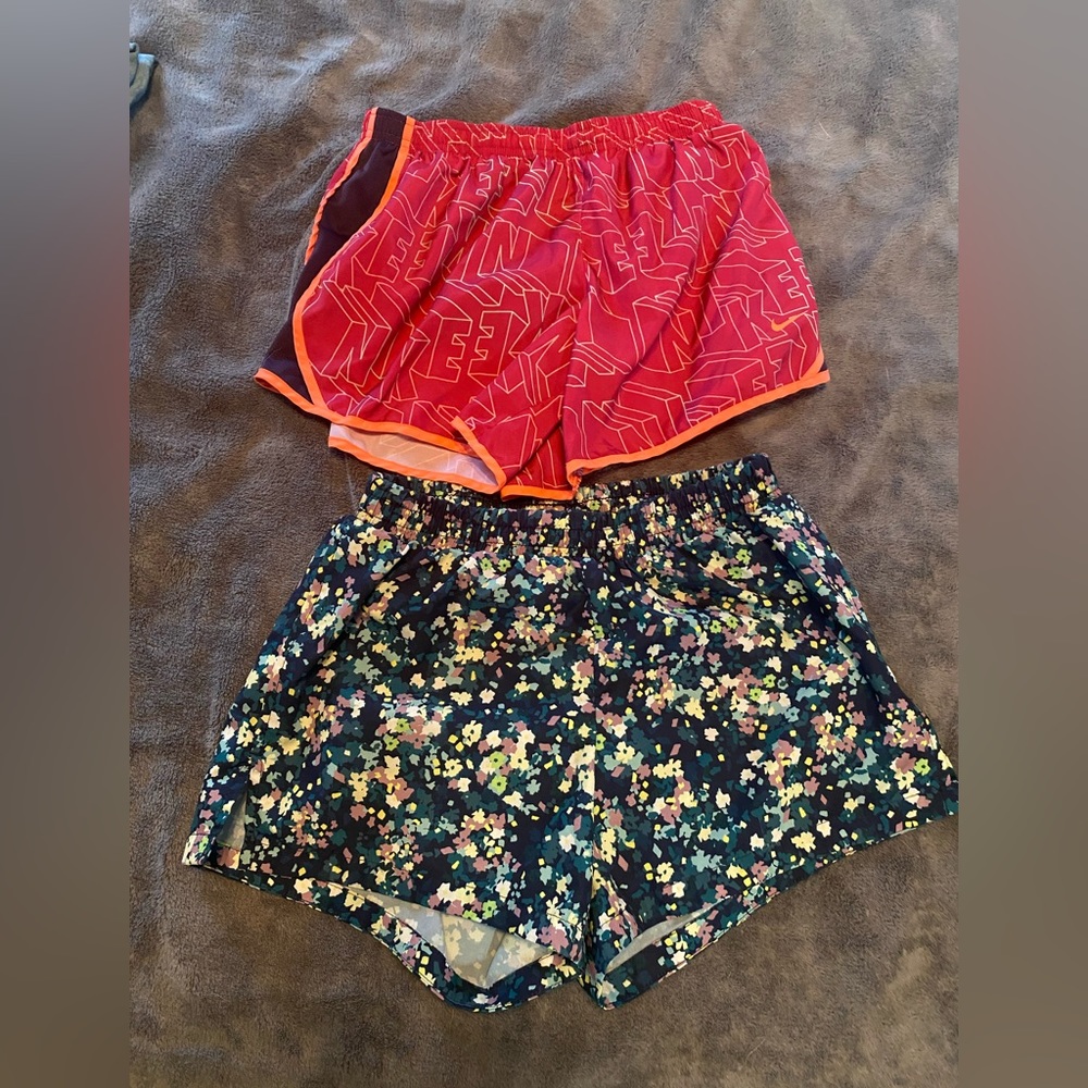 2 pairs youth athletic shorts